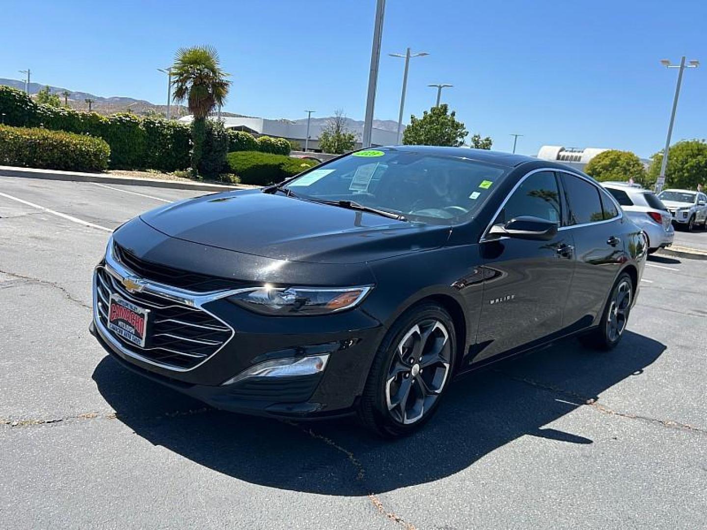 2023 BLACK Chevrolet Malibu (1G1ZD5ST1PF) with an 4-Cyl Turbo 1.5 Liter engine, Automatic CVT transmission, located at 412 Auto Vista Drive, Palmdale, 93551, (661) 945-0620, 34.592636, -118.136681 - Photo#6