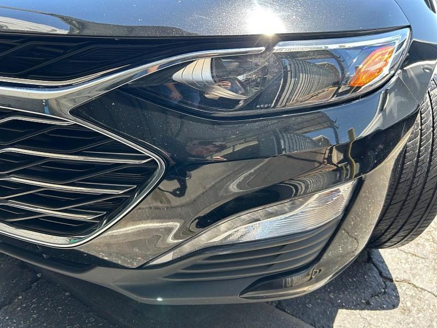 2023 BLACK Chevrolet Malibu (1G1ZD5ST1PF) with an 4-Cyl Turbo 1.5 Liter engine, Automatic CVT transmission, located at 412 Auto Vista Drive, Palmdale, 93551, (661) 945-0620, 34.592636, -118.136681 - Photo#9