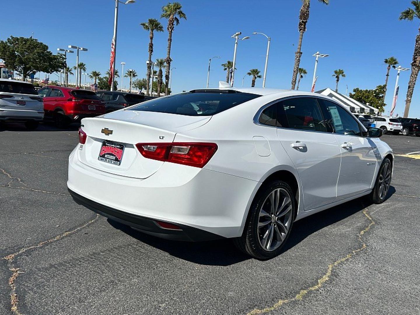 2023 WHITE Chevrolet Malibu (1G1ZD5ST9PF) with an 4-Cyl Turbo 1.5 Liter engine, Automatic CVT transmission, located at 412 Auto Vista Drive, Palmdale, 93551, (661) 945-0620, 34.592636, -118.136681- Photo#2