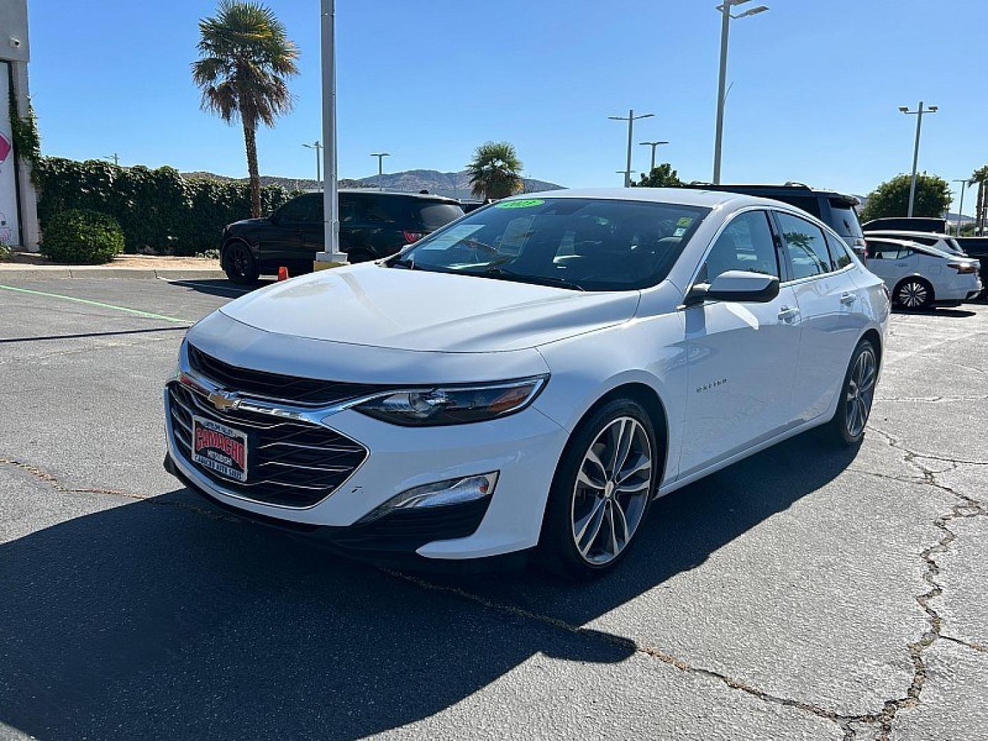 2023 WHITE Chevrolet Malibu (1G1ZD5ST9PF) with an 4-Cyl Turbo 1.5 Liter engine, Automatic CVT transmission, located at 412 Auto Vista Drive, Palmdale, 93551, (661) 945-0620, 34.592636, -118.136681- Photo#6