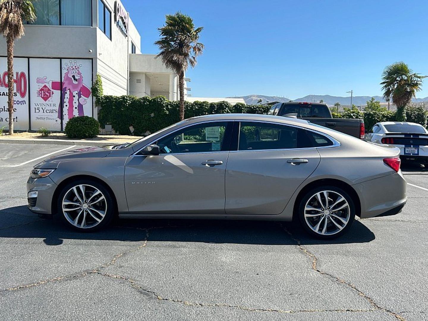 2023 GRAY Chevrolet Malibu (1G1ZD5ST9PF) with an 4-Cyl Turbo 1.5 Liter engine, Automatic CVT transmission, located at 412 Auto Vista Drive, Palmdale, 93551, (661) 945-0620, 34.592636, -118.136681 - Photo#24