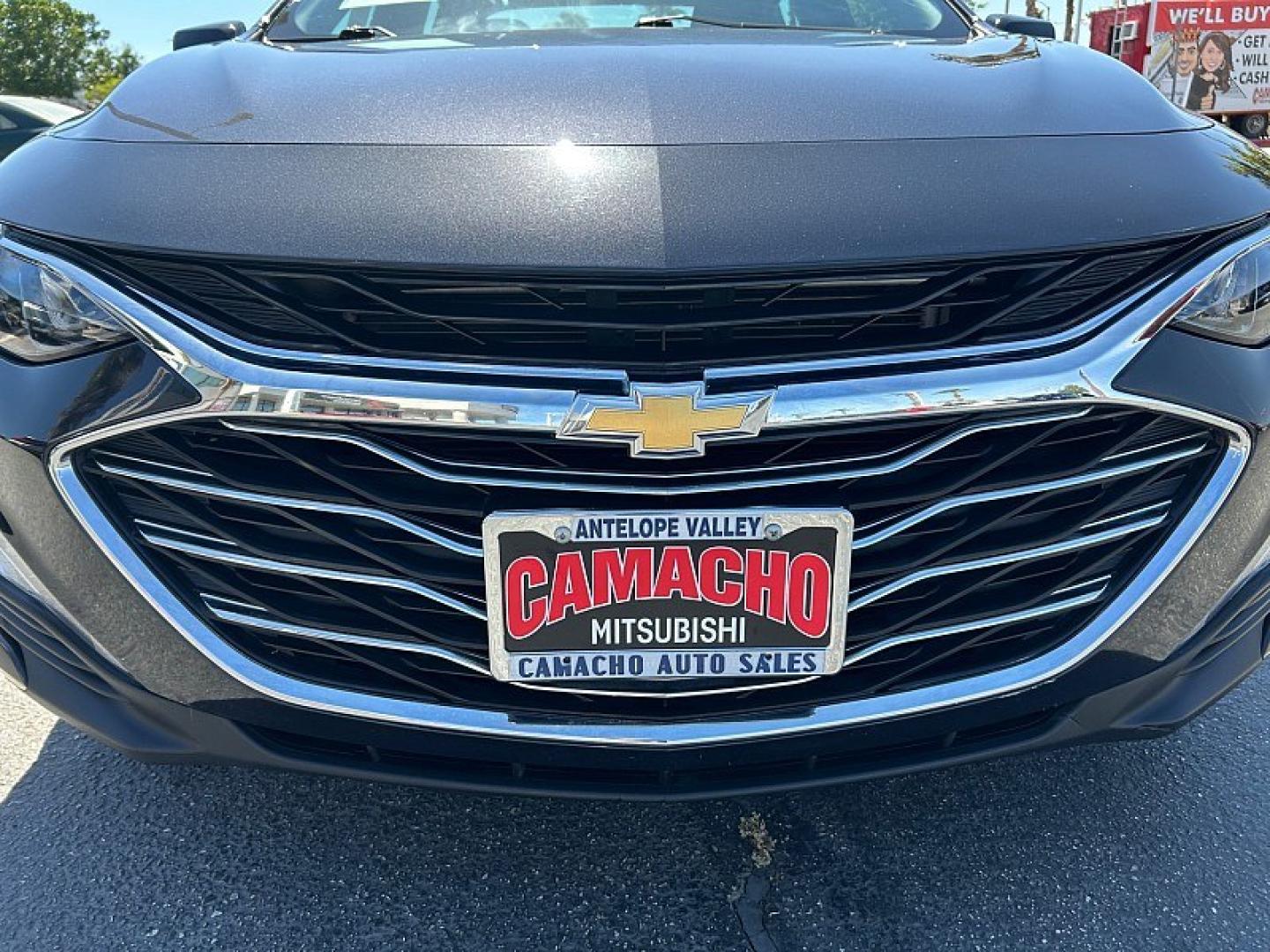 2023 BLACK Chevrolet Malibu (1G1ZD5ST5PF) with an 4-Cyl Turbo 1.5 Liter engine, Automatic CVT transmission, located at 412 Auto Vista Drive, Palmdale, 93551, (661) 945-0620, 34.592636, -118.136681- Photo#3