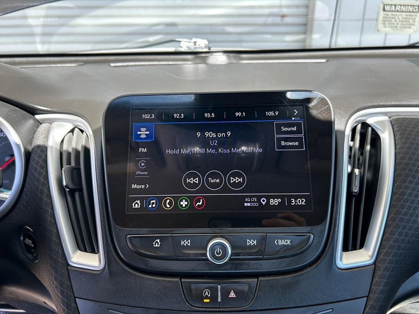2023 BLACK Chevrolet Malibu (1G1ZD5ST5PF) with an 4-Cyl Turbo 1.5 Liter engine, Automatic CVT transmission, located at 412 Auto Vista Drive, Palmdale, 93551, (661) 945-0620, 34.592636, -118.136681- Photo#23