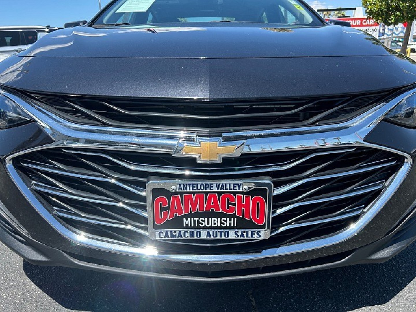 2023 Gray Chevrolet Malibu (1G1ZD5ST1PF) with an 4-Cyl Turbo 1.5 Liter engine, Automatic CVT transmission, located at 412 Auto Vista Drive, Palmdale, 93551, (661) 945-0620, 34.592636, -118.136681- Photo#3