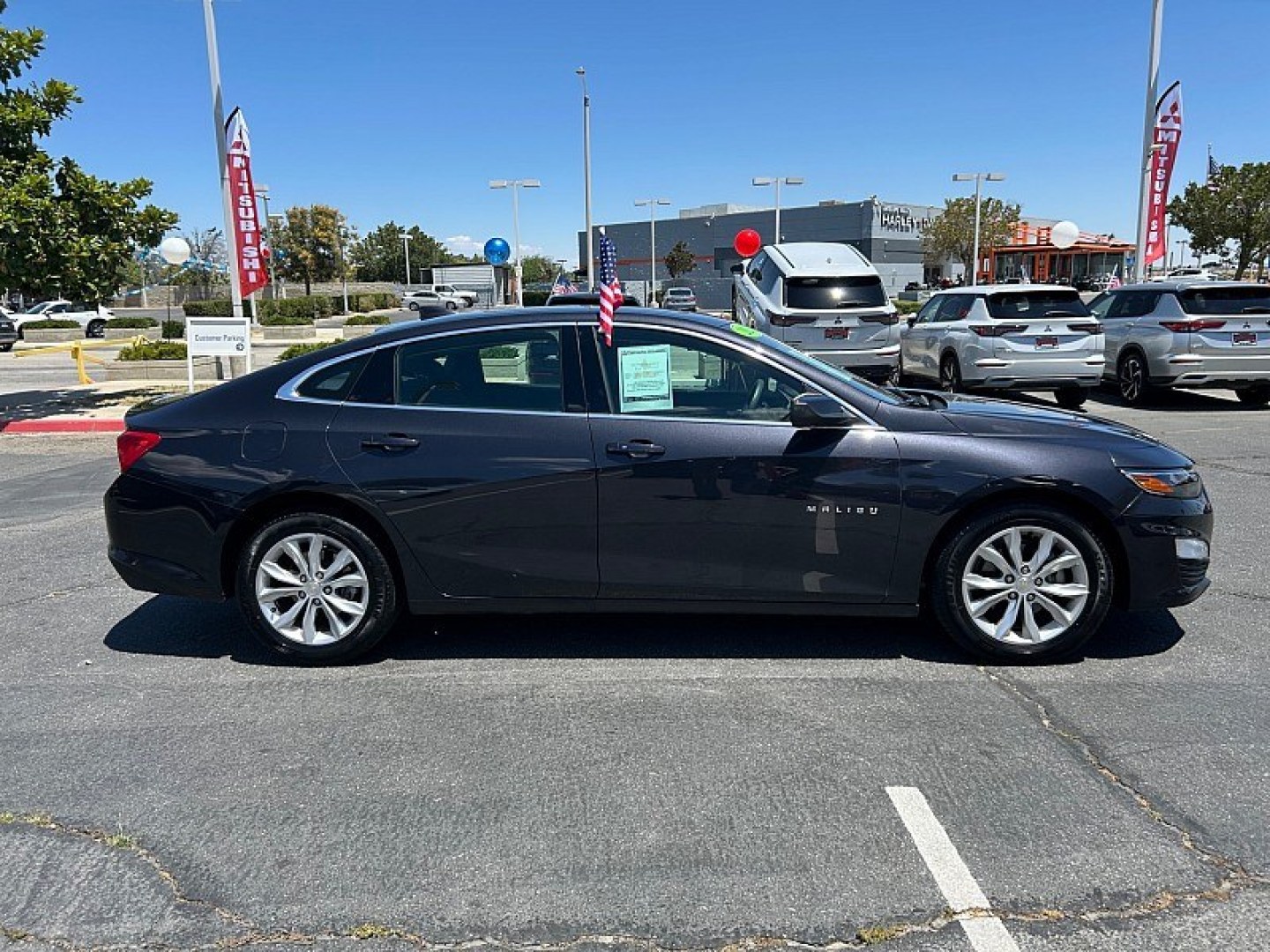 2023 Gray Chevrolet Malibu (1G1ZD5ST1PF) with an 4-Cyl Turbo 1.5 Liter engine, Automatic CVT transmission, located at 412 Auto Vista Drive, Palmdale, 93551, (661) 945-0620, 34.592636, -118.136681- Photo#4