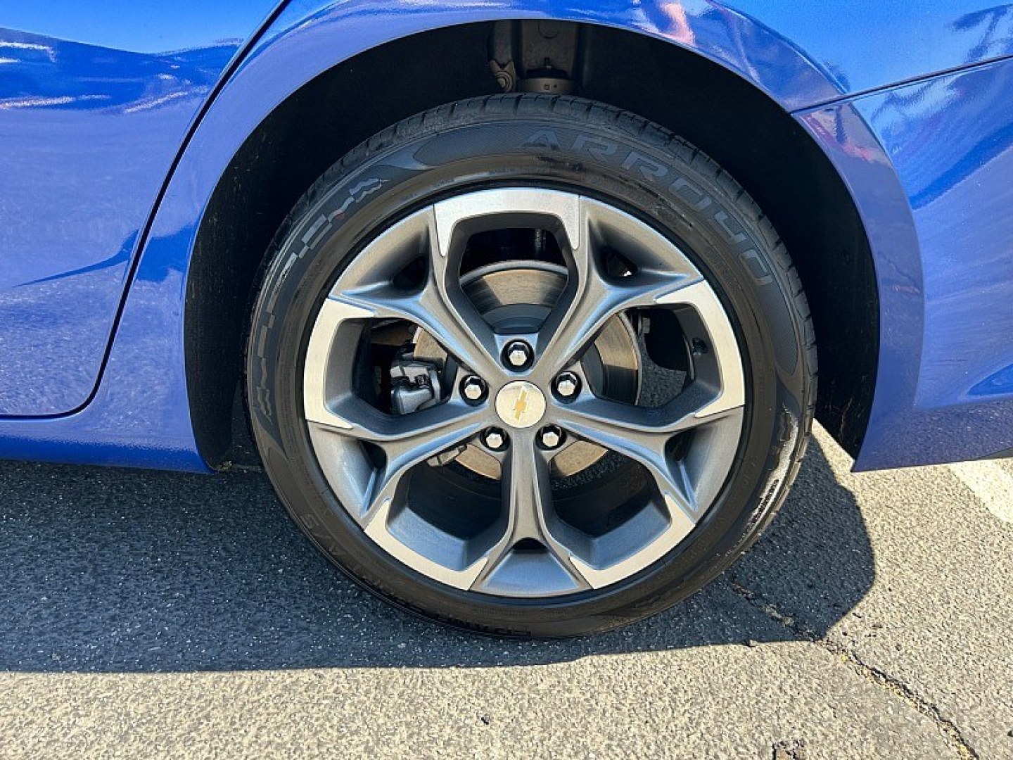 2023 Blue Chevrolet Malibu (1G1ZD5ST1PF) with an 4-Cyl Turbo 1.5 Liter engine, Automatic CVT transmission, located at 412 Auto Vista Drive, Palmdale, 93551, (661) 945-0620, 34.592636, -118.136681- Photo#25