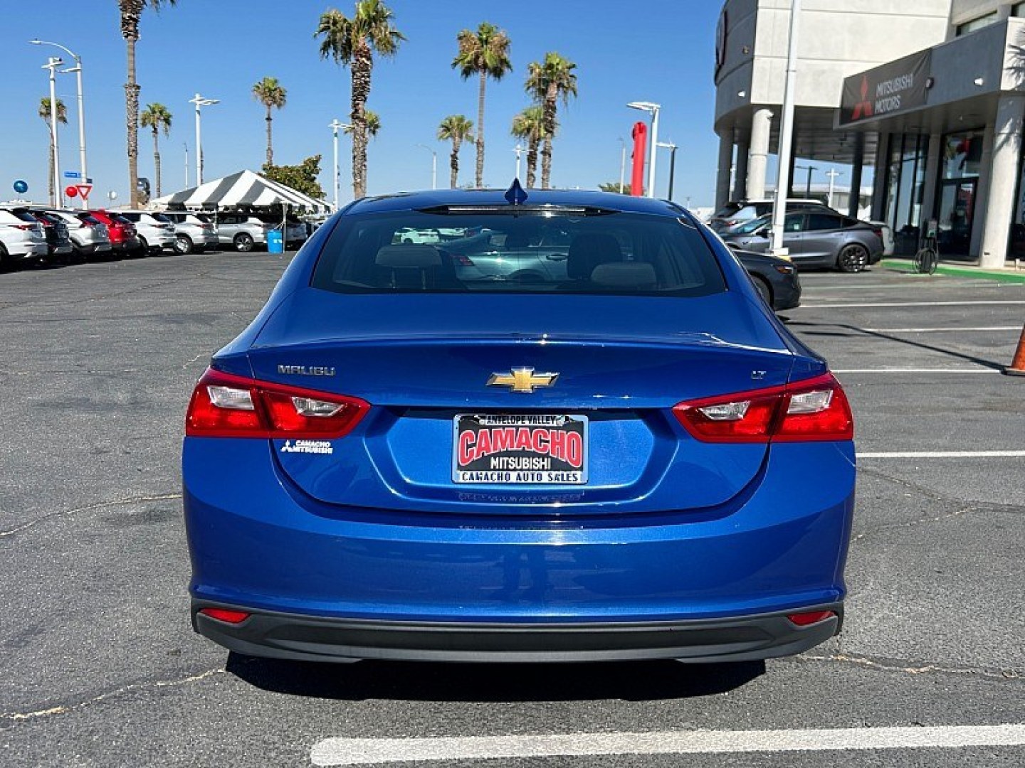 2023 Blue Chevrolet Malibu (1G1ZD5ST1PF) with an 4-Cyl Turbo 1.5 Liter engine, Automatic CVT transmission, located at 412 Auto Vista Drive, Palmdale, 93551, (661) 945-0620, 34.592636, -118.136681- Photo#6