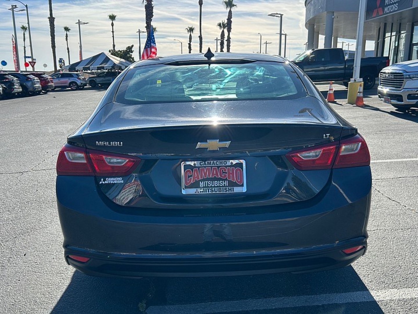 2023 Gray Chevrolet Malibu (1G1ZD5ST5PF) with an 4-Cyl Turbo 1.5 Liter engine, Automatic CVT transmission, located at 412 Auto Vista Drive, Palmdale, 93551, (661) 945-0620, 34.592636, -118.136681- Photo#1