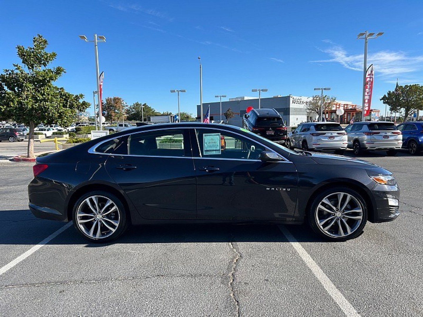 2023 Gray Chevrolet Malibu (1G1ZD5ST5PF) with an 4-Cyl Turbo 1.5 Liter engine, Automatic CVT transmission, located at 412 Auto Vista Drive, Palmdale, 93551, (661) 945-0620, 34.592636, -118.136681- Photo#9