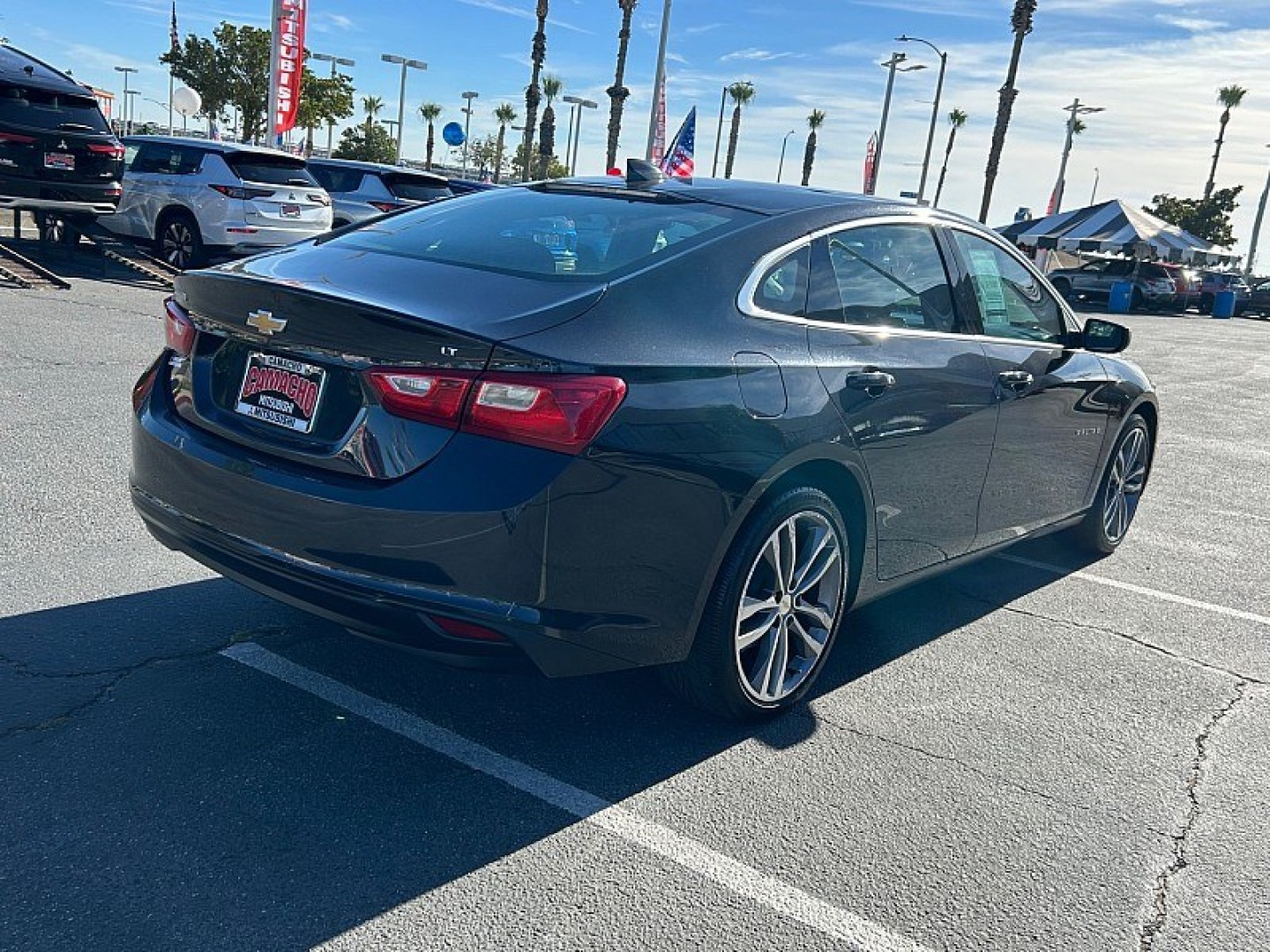 2023 Gray Chevrolet Malibu (1G1ZD5ST5PF) with an 4-Cyl Turbo 1.5 Liter engine, Automatic CVT transmission, located at 412 Auto Vista Drive, Palmdale, 93551, (661) 945-0620, 34.592636, -118.136681- Photo#10