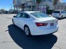 2023 White Chevrolet Malibu (1G1ZD5ST2PF) with an 4-Cyl Turbo 1.5 Liter engine, Automatic CVT transmission, located at 412 Auto Vista Drive, Palmdale, 93551, (661) 945-0620, 34.592636, -118.136681- Photo#4