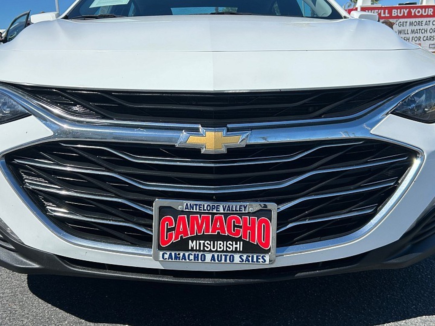 2023 White Chevrolet Malibu (1G1ZD5ST2PF) with an 4-Cyl Turbo 1.5 Liter engine, Automatic CVT transmission, located at 412 Auto Vista Drive, Palmdale, 93551, (661) 945-0620, 34.592636, -118.136681- Photo#12