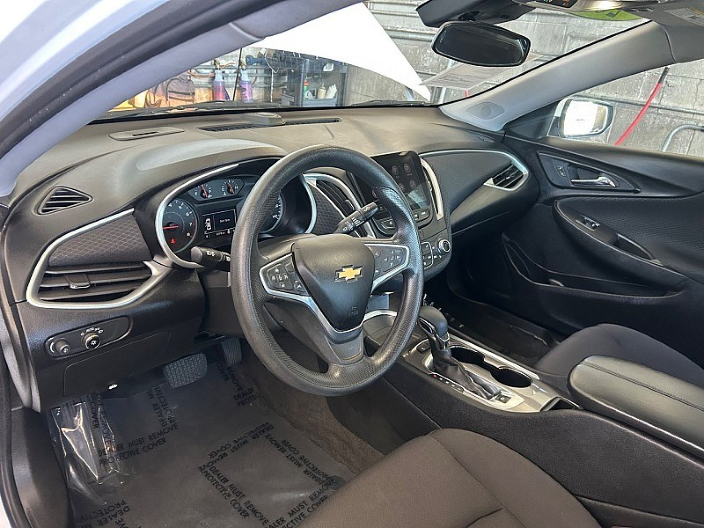 2023 White Chevrolet Malibu (1G1ZD5ST2PF) with an 4-Cyl Turbo 1.5 Liter engine, Automatic CVT transmission, located at 412 Auto Vista Drive, Palmdale, 93551, (661) 945-0620, 34.592636, -118.136681- Photo#17
