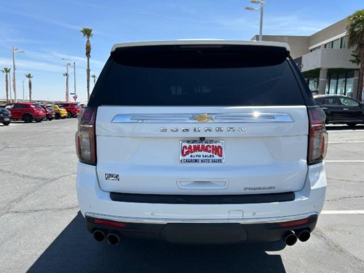 2023 WHITE Chevrolet Suburban (1GNSCFKD2PR) with an 8-Cyl 5.3 Liter engine, Automatic 10-Spd w/Overdrive transmission, located at 412 Auto Vista Drive, Palmdale, 93551, (661) 945-0620, 34.592636, -118.136681 - Photo#3
