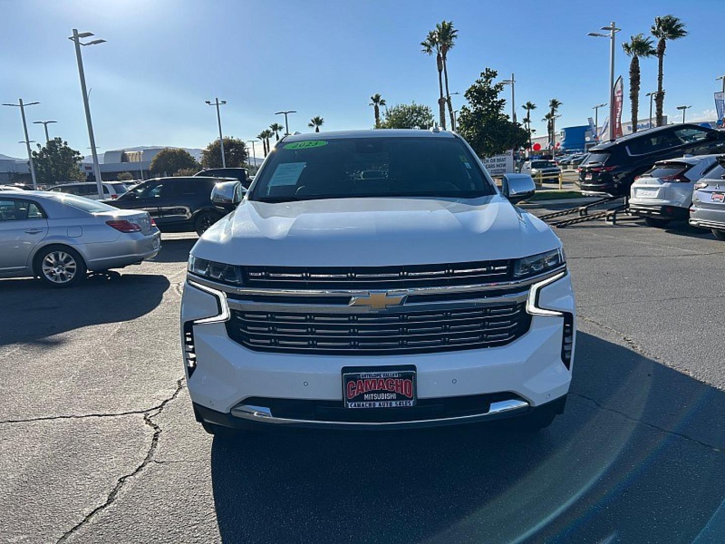 2023 White Chevrolet Suburban (1GNSCFKD6PR) , Automatic 10-Spd w/Overdrive transmission, located at 412 Auto Vista Drive, Palmdale, 93551, (661) 945-0620, 34.592636, -118.136681- Photo#1