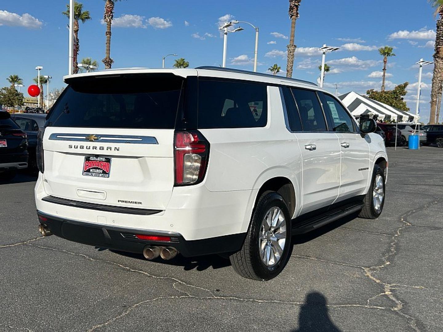 2023 White Chevrolet Suburban (1GNSCFKD6PR) , Automatic 10-Spd w/Overdrive transmission, located at 412 Auto Vista Drive, Palmdale, 93551, (661) 945-0620, 34.592636, -118.136681- Photo#9