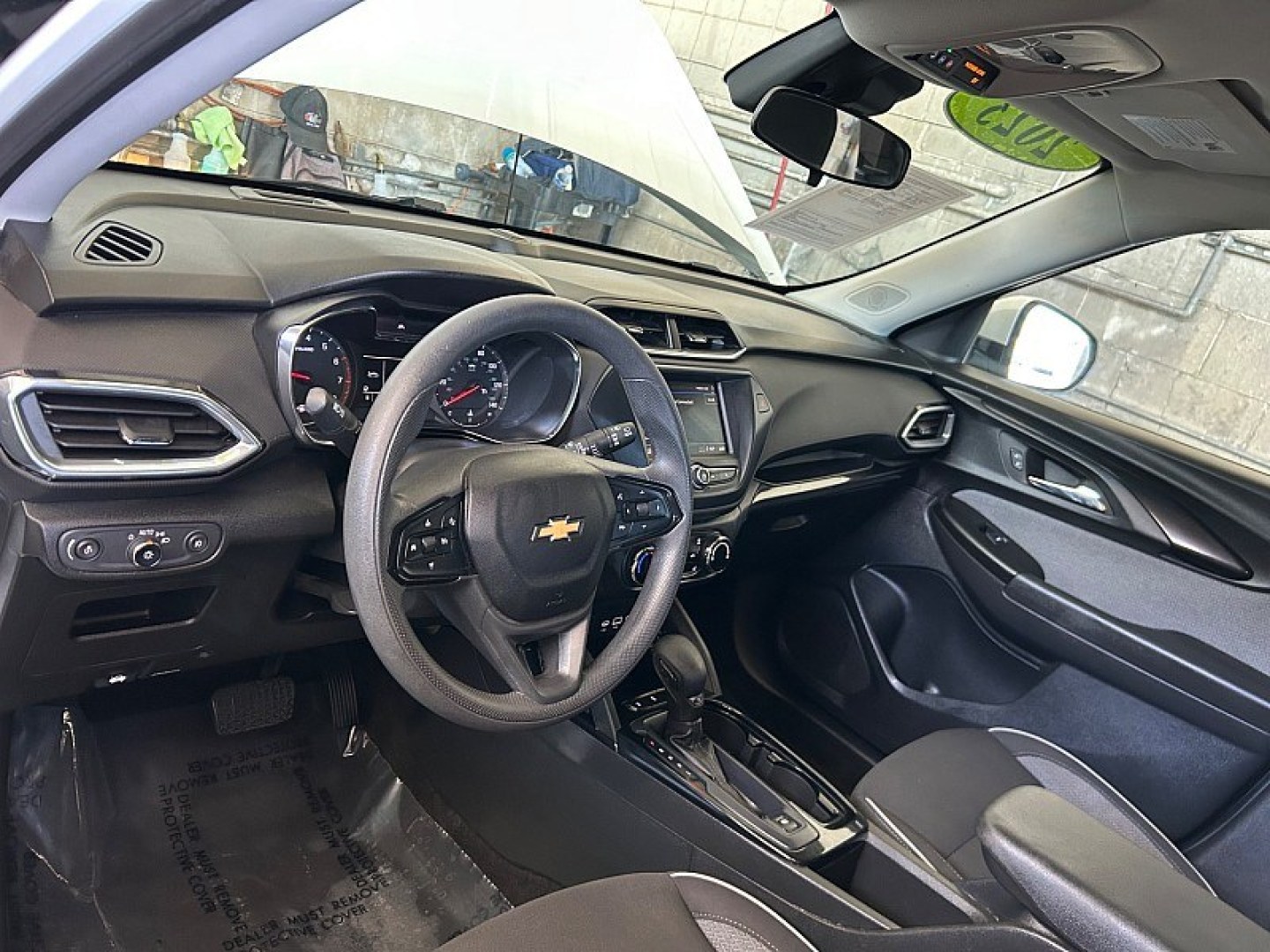 2023 WHITE Chevrolet Trailblazer (KL79MPS28PB) with an 4-Cyl 1.2 Liter engine, Automatic CVT transmission, located at 412 Auto Vista Drive, Palmdale, 93551, (661) 945-0620, 34.592636, -118.136681- Photo#17