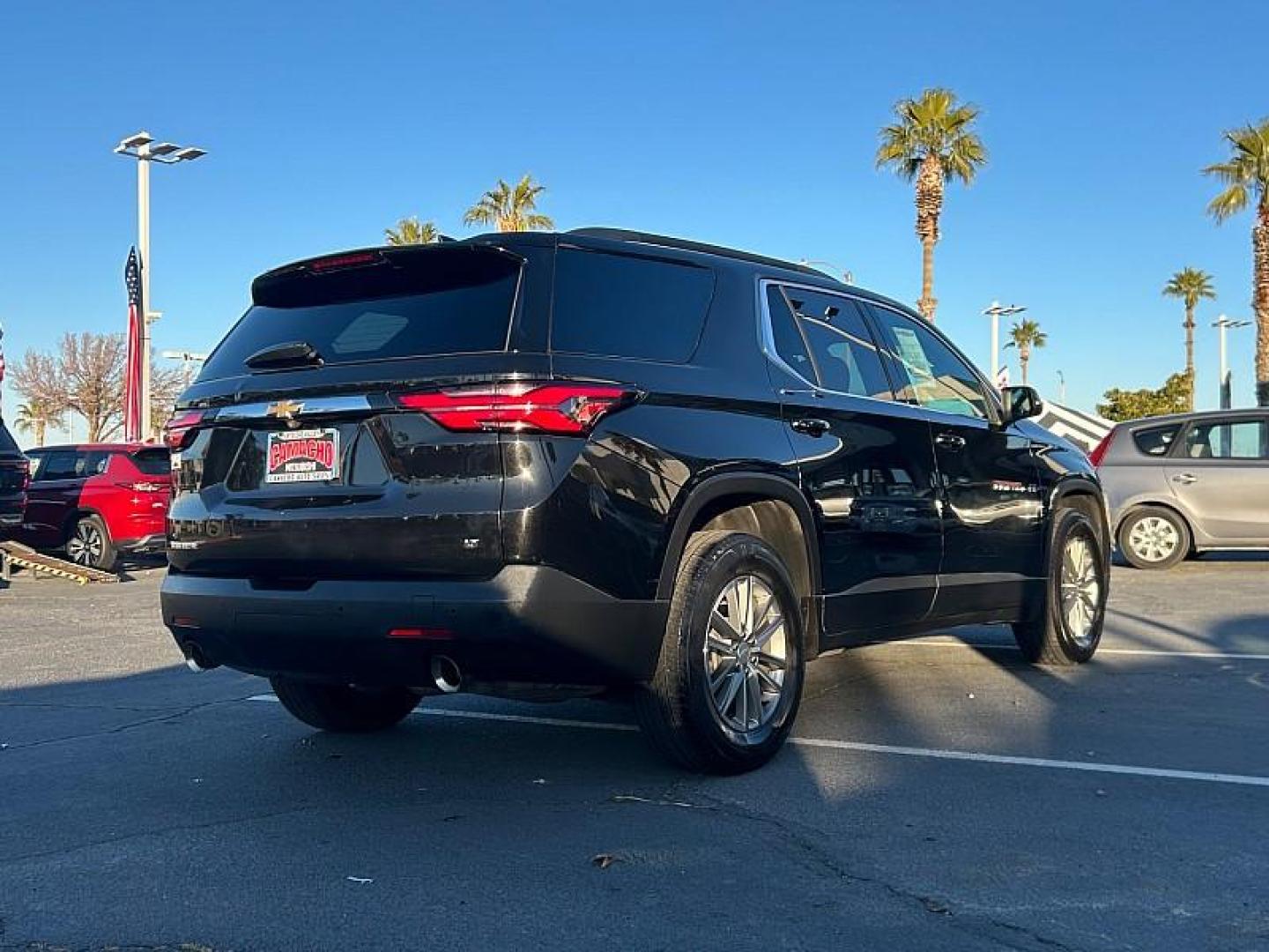 2023 BLACK Chevrolet Traverse (1GNERGKW7PJ) with an V6 3.6 Liter engine, Automatic 9-Spd transmission, located at 412 Auto Vista Drive, Palmdale, 93551, (661) 945-0620, 34.592636, -118.136681 - Photo#2
