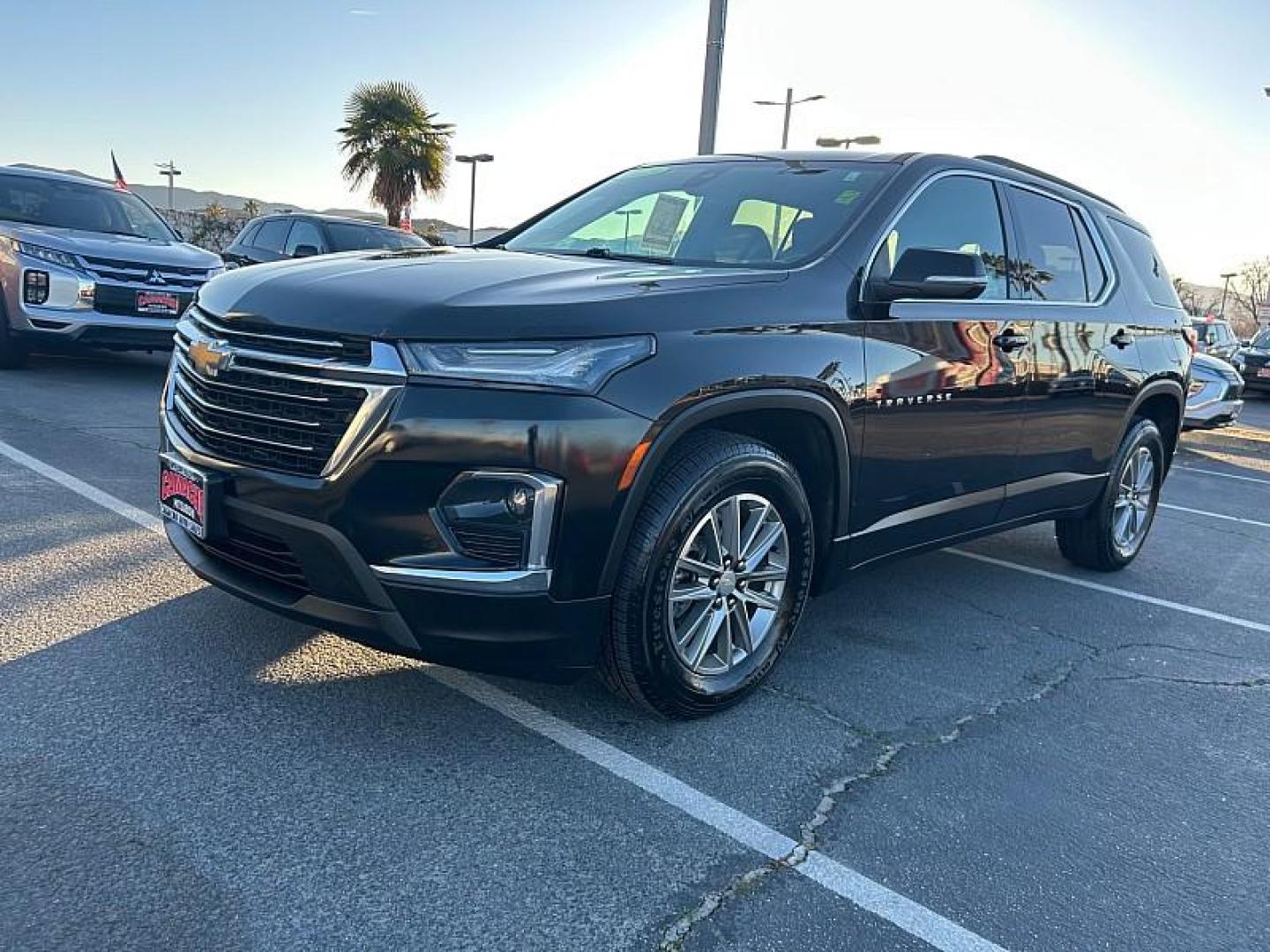 2023 BLACK Chevrolet Traverse (1GNERGKW7PJ) with an V6 3.6 Liter engine, Automatic 9-Spd transmission, located at 412 Auto Vista Drive, Palmdale, 93551, (661) 945-0620, 34.592636, -118.136681 - Photo#3