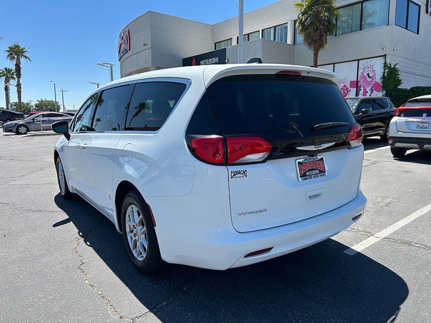 2023 White Chrysler Voyager (2C4RC1CG4PR) with an V6 3.6 Liter engine, Automatic 9-Spd transmission, located at 412 Auto Vista Drive, Palmdale, 93551, (661) 945-0620, 34.592636, -118.136681- Photo#7