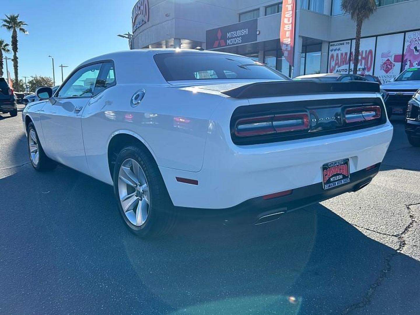 2023 WHITE Dodge Challenger (2C3CDZAG3PH) with an V6 3.6 Liter engine, Automatic 8-Spd transmission, located at 412 Auto Vista Drive, Palmdale, 93551, (661) 945-0620, 34.592636, -118.136681 - Photo#7