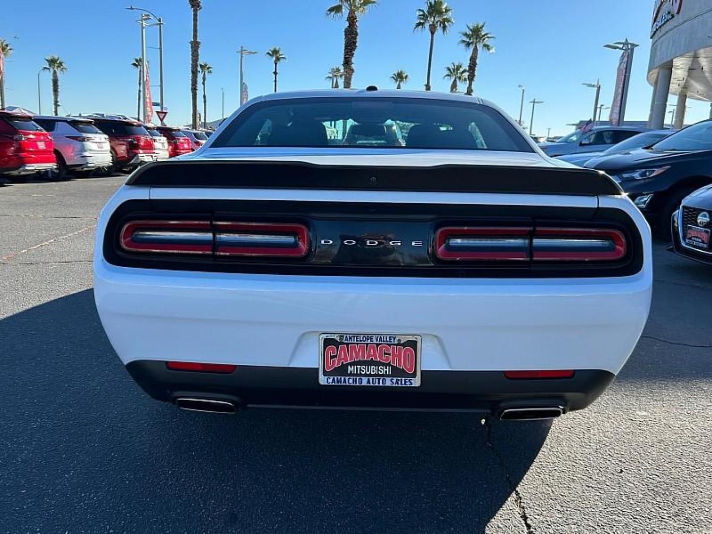 2023 WHITE Dodge Challenger (2C3CDZAG3PH) with an V6 3.6 Liter engine, Automatic 8-Spd transmission, located at 412 Auto Vista Drive, Palmdale, 93551, (661) 945-0620, 34.592636, -118.136681 - Photo#5