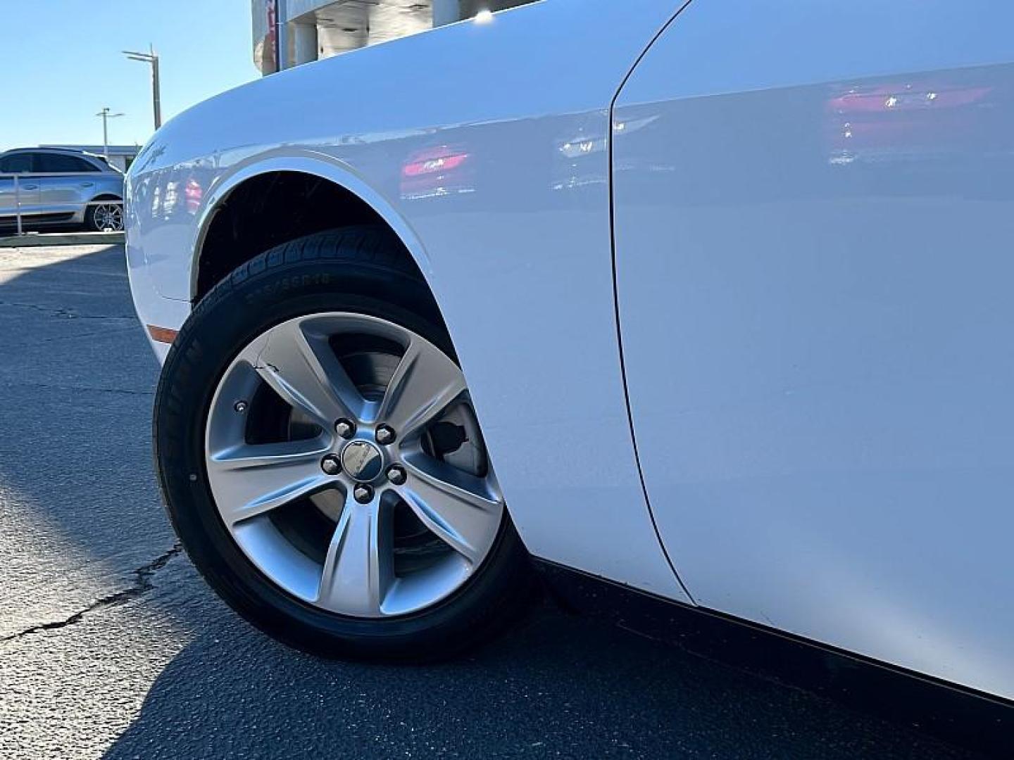 2023 WHITE Dodge Challenger (2C3CDZAG3PH) with an V6 3.6 Liter engine, Automatic 8-Spd transmission, located at 412 Auto Vista Drive, Palmdale, 93551, (661) 945-0620, 34.592636, -118.136681 - Photo#27