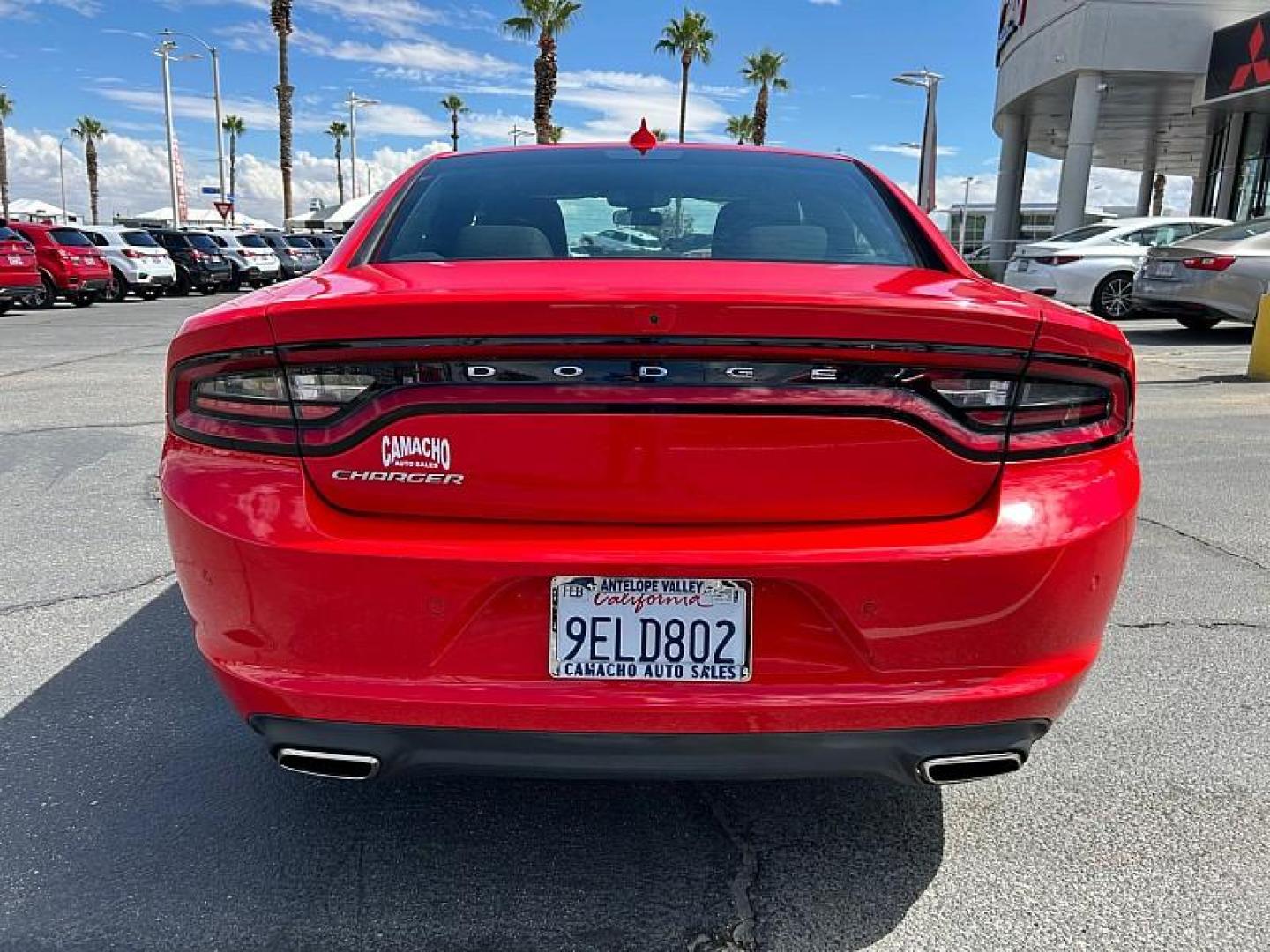 2023 RED Dodge Charger (2C3CDXBG5PH) with an V6 3.6 Liter engine, Automatic 8-Spd w/AutoStick transmission, located at 412 Auto Vista Drive, Palmdale, 93551, (661) 945-0620, 34.592636, -118.136681 - Photo#6