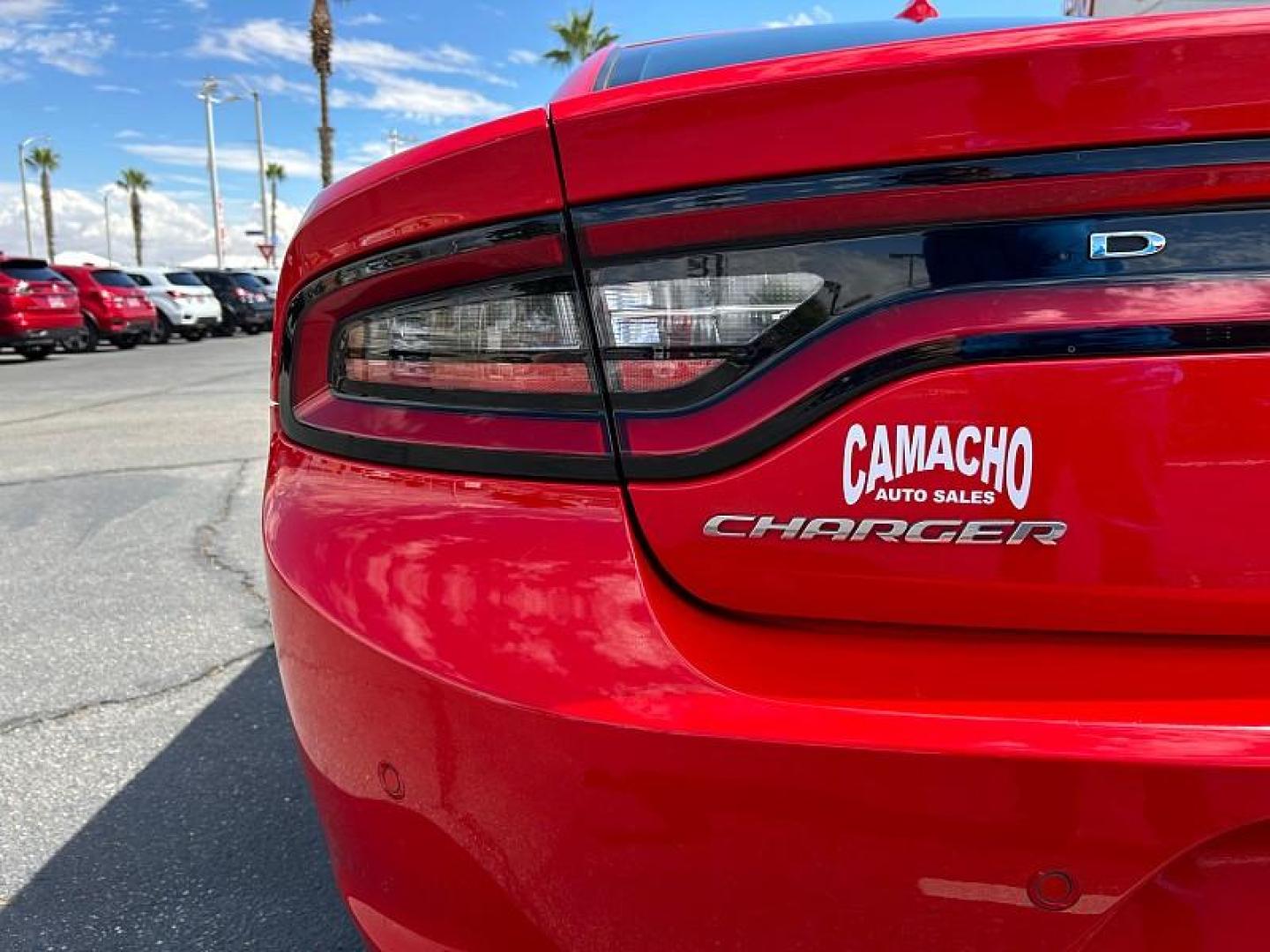 2023 RED Dodge Charger (2C3CDXBG5PH) with an V6 3.6 Liter engine, Automatic 8-Spd w/AutoStick transmission, located at 412 Auto Vista Drive, Palmdale, 93551, (661) 945-0620, 34.592636, -118.136681 - Photo#11