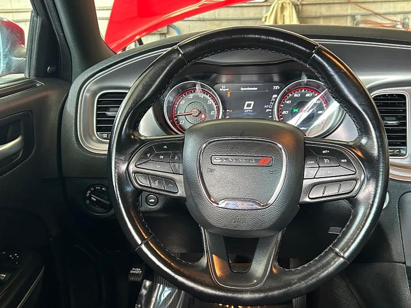 2023 RED Dodge Charger (2C3CDXBG5PH) with an V6 3.6 Liter engine, Automatic 8-Spd w/AutoStick transmission, located at 412 Auto Vista Drive, Palmdale, 93551, (661) 945-0620, 34.592636, -118.136681 - Photo#25