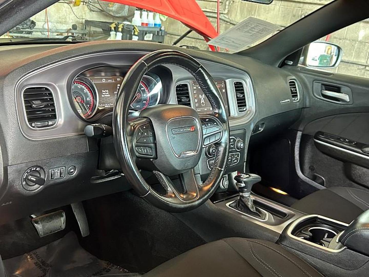 2023 RED Dodge Charger (2C3CDXBG5PH) with an V6 3.6 Liter engine, Automatic 8-Spd w/AutoStick transmission, located at 412 Auto Vista Drive, Palmdale, 93551, (661) 945-0620, 34.592636, -118.136681 - Photo#30