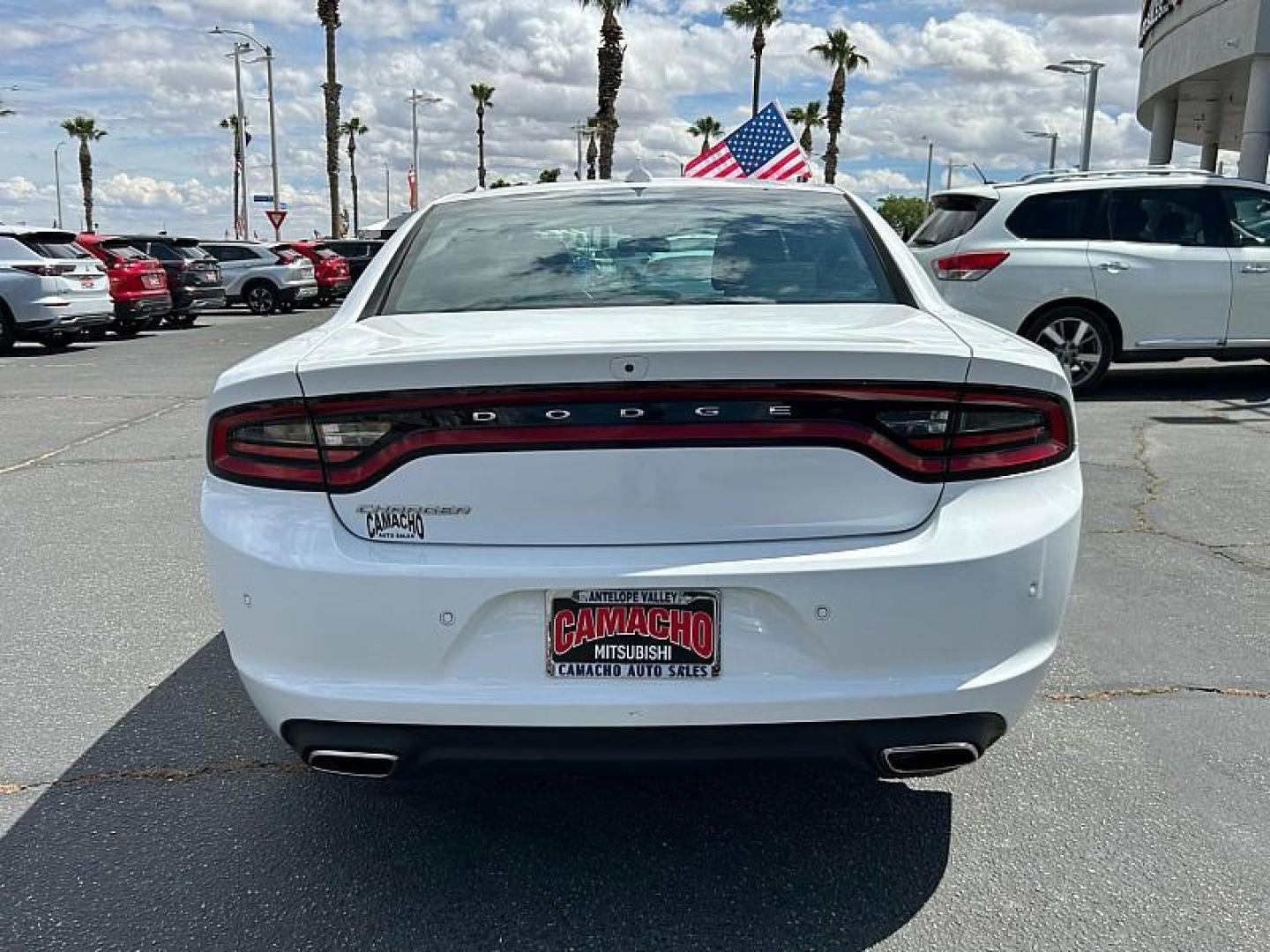 2023 WHITE Dodge Charger (2C3CDXBG1PH) with an V6 3.6 Liter engine, Automatic 8-Spd w/AutoStick transmission, located at 412 Auto Vista Drive, Palmdale, 93551, (661) 945-0620, 34.592636, -118.136681 - Photo#5