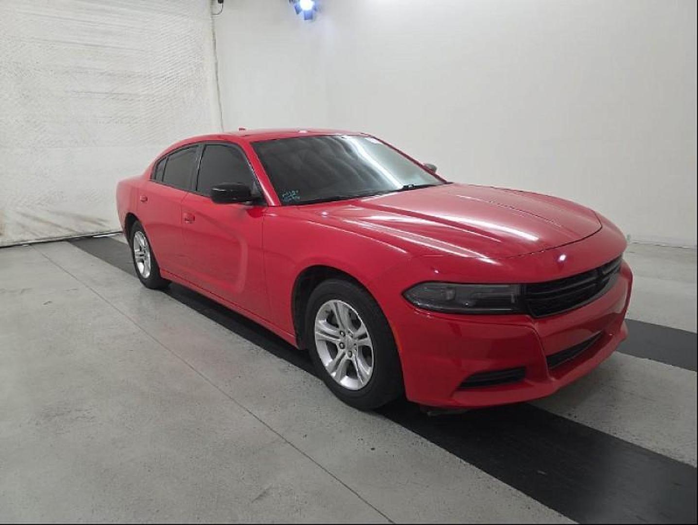 2023 RED Dodge Charger (2C3CDXBG6PH) with an V6 3.6 Liter engine, Automatic 8-Spd w/AutoStick transmission, located at 412 Auto Vista Drive, Palmdale, 93551, (661) 945-0620, 34.592636, -118.136681 - Photo#2