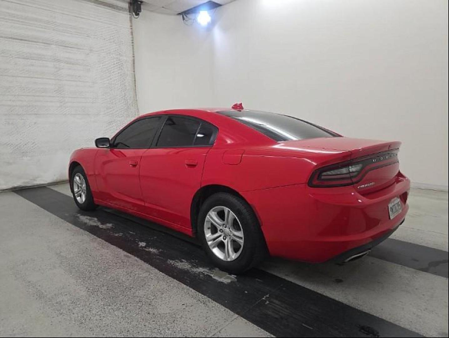 2023 RED Dodge Charger (2C3CDXBG6PH) with an V6 3.6 Liter engine, Automatic 8-Spd w/AutoStick transmission, located at 412 Auto Vista Drive, Palmdale, 93551, (661) 945-0620, 34.592636, -118.136681 - Photo#3