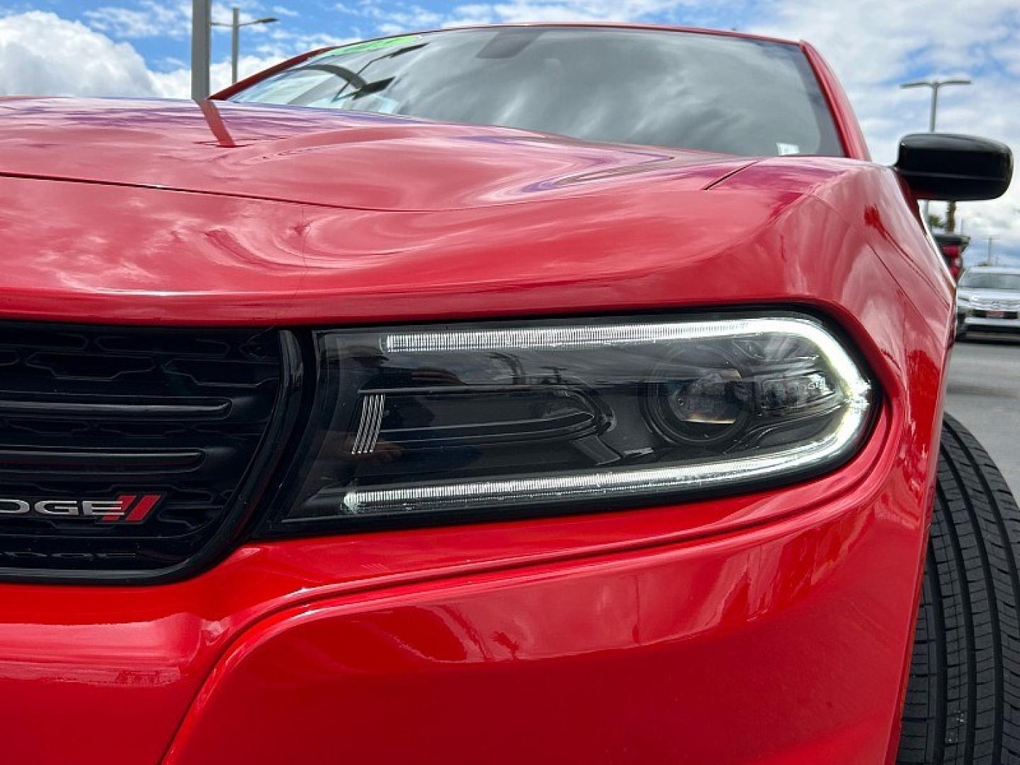 2023 RED Dodge Charger (2C3CDXBG6PH) with an V6 3.6 Liter engine, Automatic 8-Spd w/AutoStick transmission, located at 412 Auto Vista Drive, Palmdale, 93551, (661) 945-0620, 34.592636, -118.136681 - Photo#5