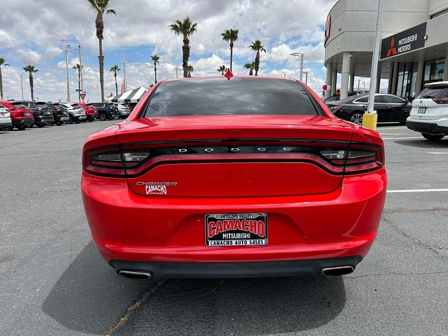 2023 RED Dodge Charger (2C3CDXBG6PH) with an V6 3.6 Liter engine, Automatic 8-Spd w/AutoStick transmission, located at 412 Auto Vista Drive, Palmdale, 93551, (661) 945-0620, 34.592636, -118.136681 - Photo#9