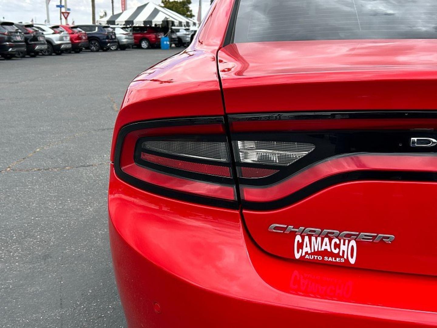 2023 RED Dodge Charger (2C3CDXBG6PH) with an V6 3.6 Liter engine, Automatic 8-Spd w/AutoStick transmission, located at 412 Auto Vista Drive, Palmdale, 93551, (661) 945-0620, 34.592636, -118.136681 - Photo#11