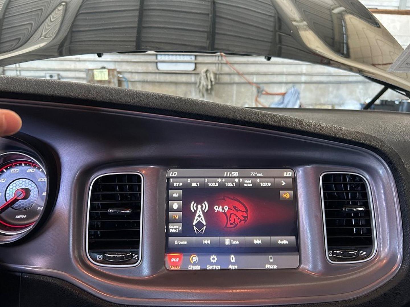 2023 BLACK Dodge Charger (2C3CDXHG9PH) with an V6 3.6 Liter engine, Automatic 8-Spd w/AutoStick transmission, located at 412 Auto Vista Drive, Palmdale, 93551, (661) 945-0620, 34.592636, -118.136681 - Photo#22