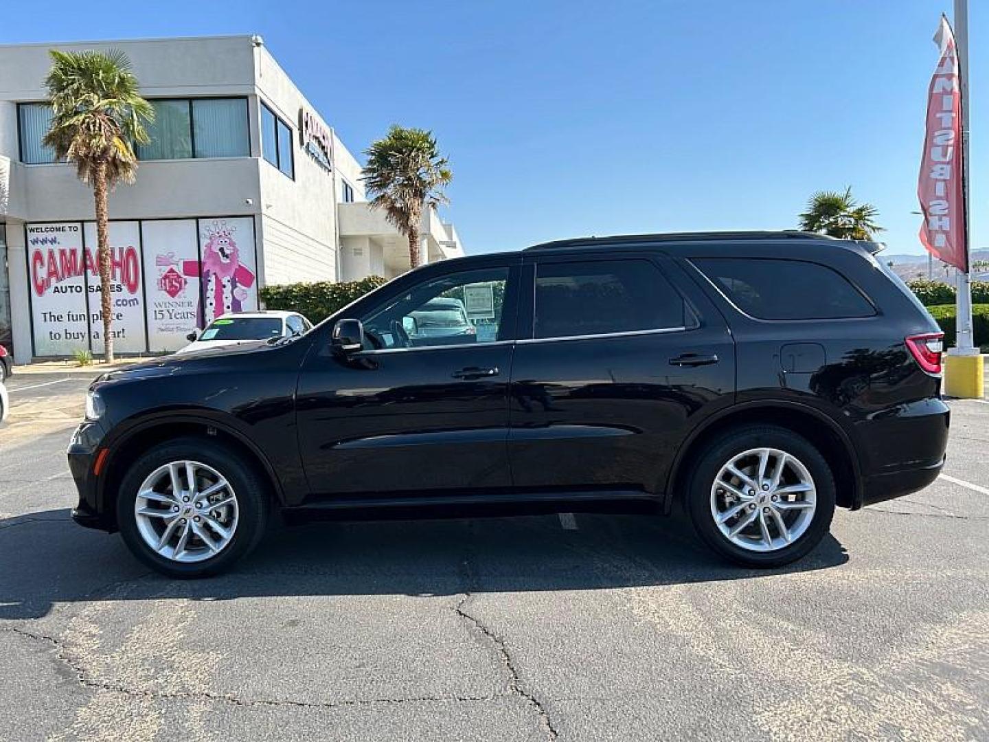 2023 BLACK Dodge Durango (1C4RDJDG7PC) with an V6 3.6 Liter engine, Automatic 8-Spd transmission, located at 412 Auto Vista Drive, Palmdale, 93551, (661) 945-0620, 34.592636, -118.136681 - Photo#28
