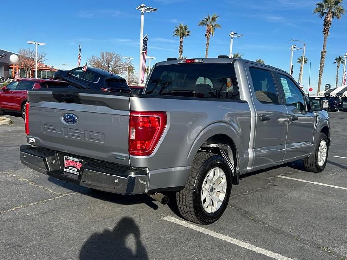 2023 SILVER Ford F-150 2WD (1FTEW1C8XPK) with an 6-Cyl 3.5 Liter engine, Automatic 10-Spd transmission, located at 412 Auto Vista Drive, Palmdale, 93551, (661) 945-0620, 34.592636, -118.136681 - Photo#5