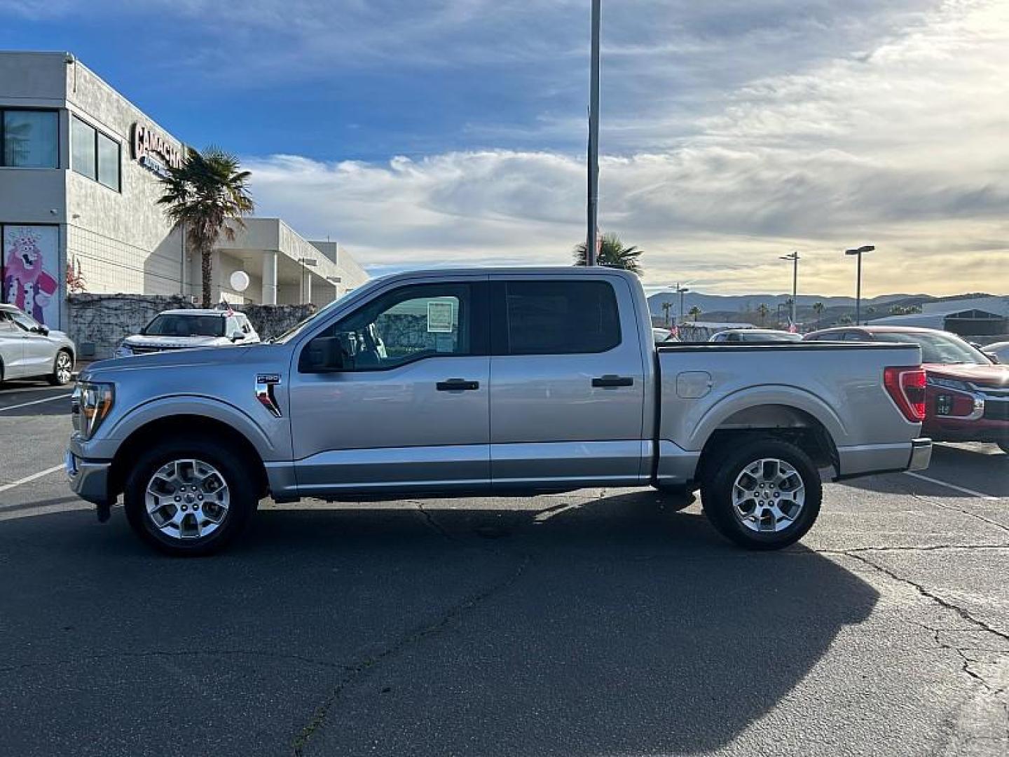 2023 SILVER Ford F-150 2WD (1FTEW1C8XPK) with an 6-Cyl 3.5 Liter engine, Automatic 10-Spd transmission, located at 412 Auto Vista Drive, Palmdale, 93551, (661) 945-0620, 34.592636, -118.136681 - Photo#8