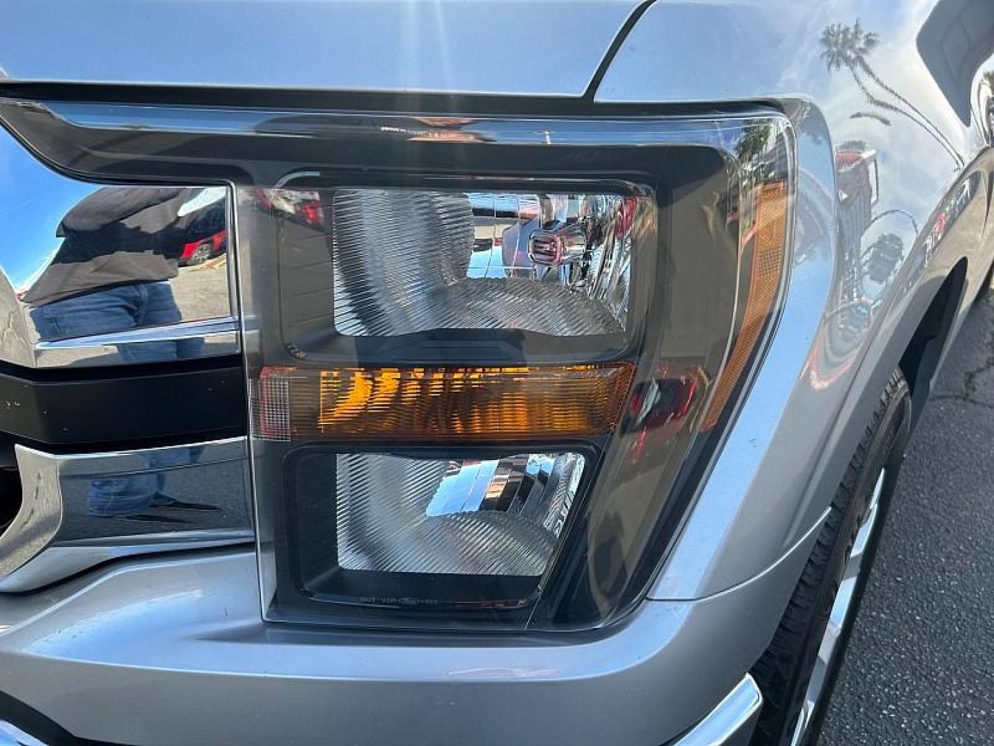 2023 SILVER Ford F-150 2WD (1FTEW1C8XPK) with an 6-Cyl 3.5 Liter engine, Automatic 10-Spd transmission, located at 412 Auto Vista Drive, Palmdale, 93551, (661) 945-0620, 34.592636, -118.136681 - Photo#9