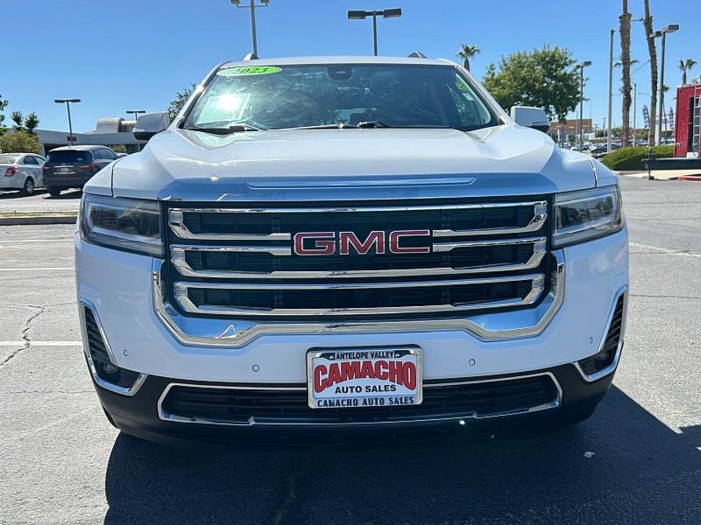 2023 WHITE GMC Acadia (1GKKNML49PZ) with an V6 3.6 Liter engine, Automatic 9-Spd transmission, located at 412 Auto Vista Drive, Palmdale, 93551, (661) 945-0620, 34.592636, -118.136681 - Photo#1