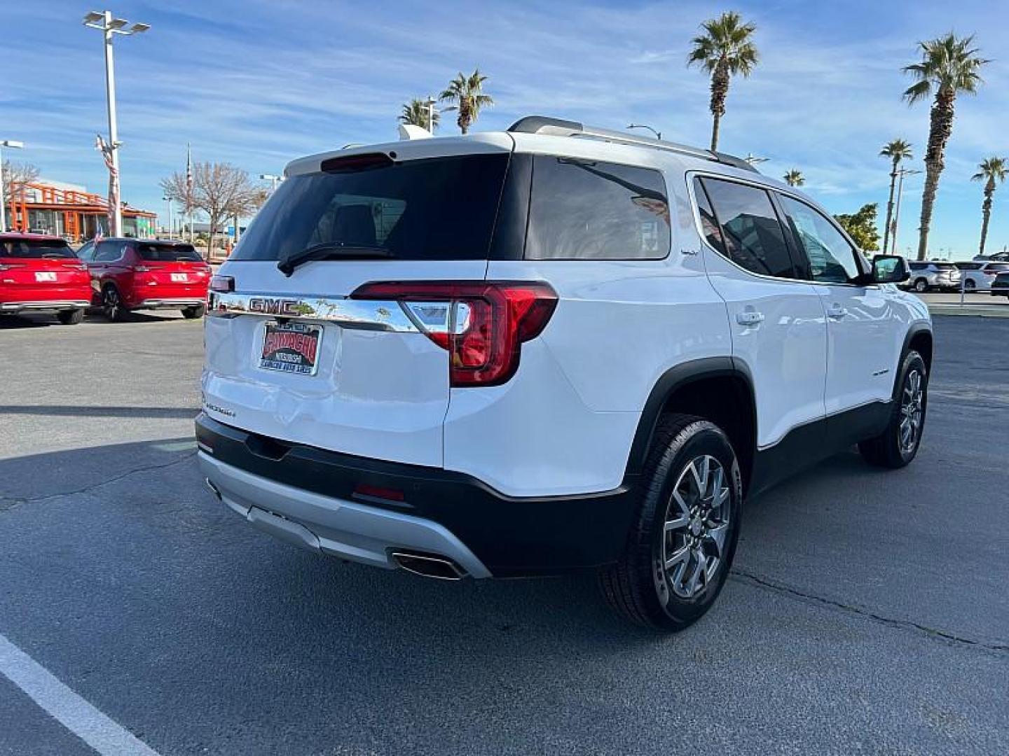 2023 WHITE GMC Acadia (1GKKNML47PZ) with an V6 3.6 Liter engine, Automatic 9-Spd transmission, located at 412 Auto Vista Drive, Palmdale, 93551, (661) 945-0620, 34.592636, -118.136681- Photo#3