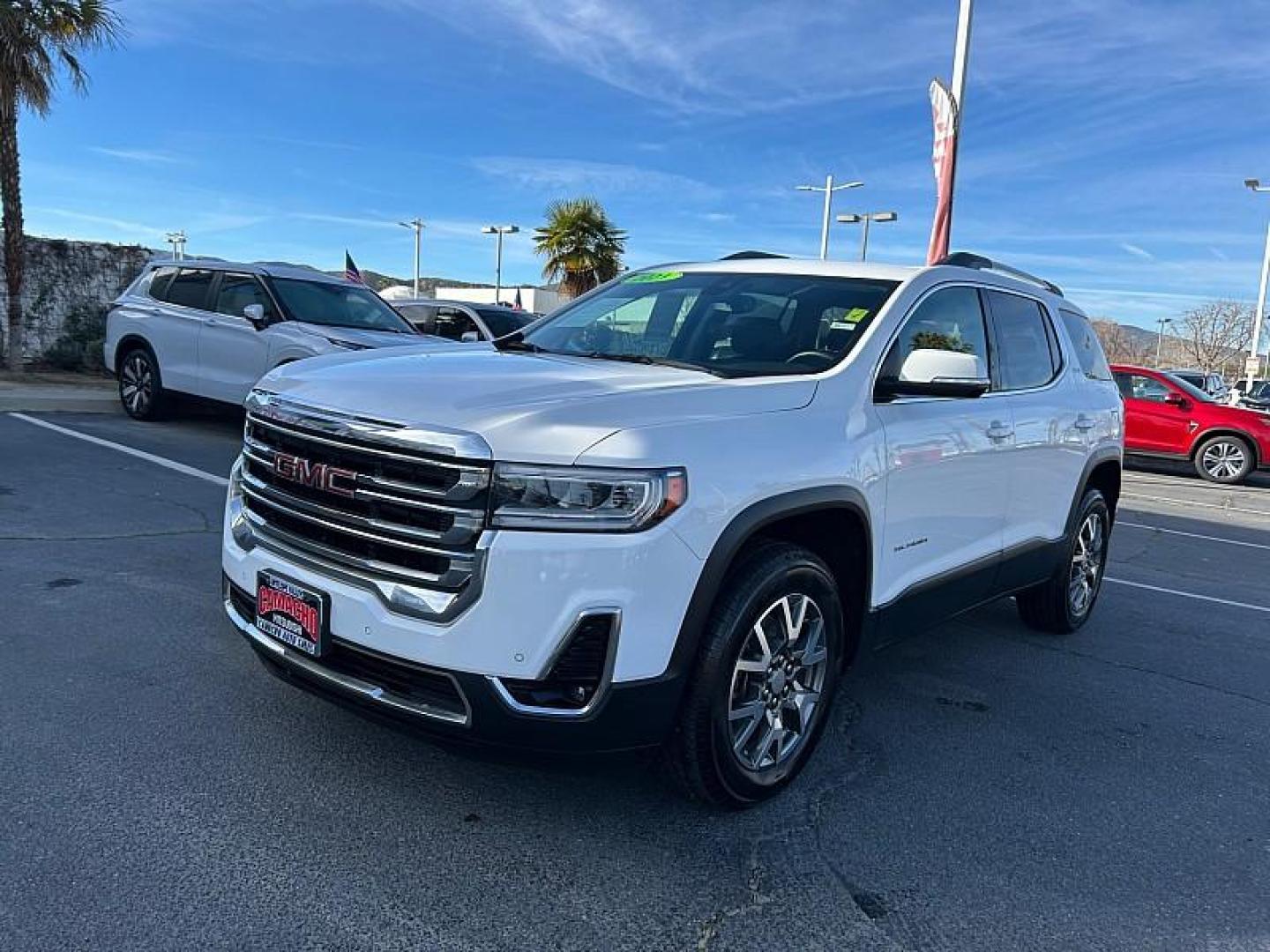 2023 WHITE GMC Acadia (1GKKNML47PZ) with an V6 3.6 Liter engine, Automatic 9-Spd transmission, located at 412 Auto Vista Drive, Palmdale, 93551, (661) 945-0620, 34.592636, -118.136681- Photo#7