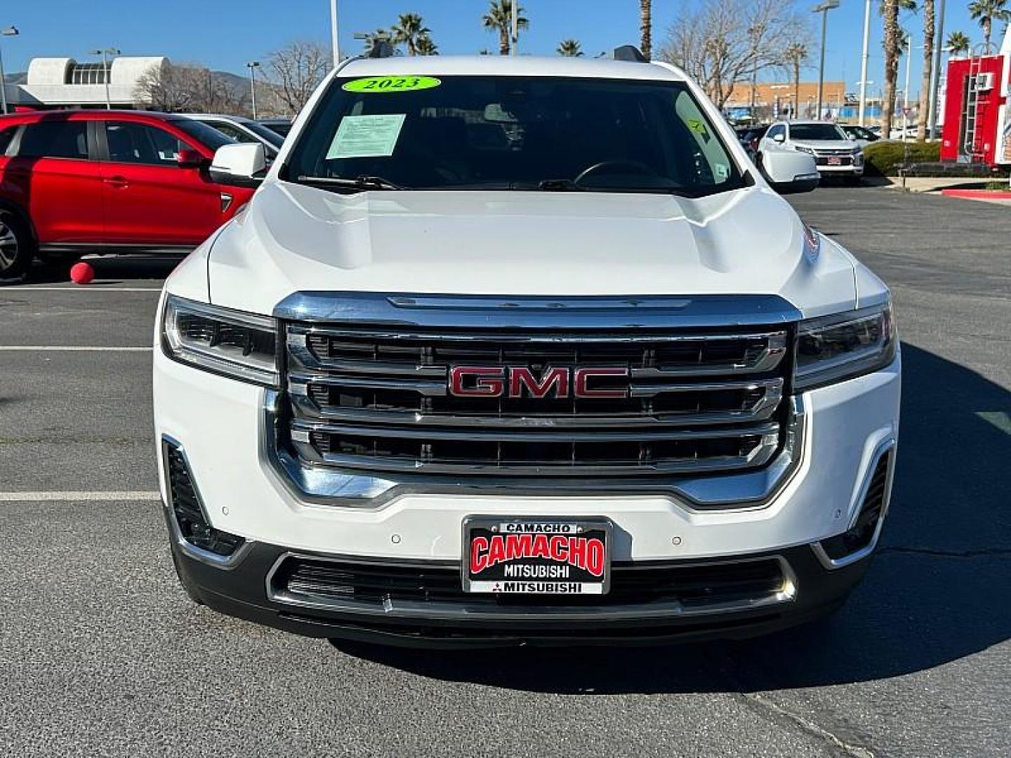 2023 WHITE GMC Acadia (1GKKNML42PZ) with an V6 3.6 Liter engine, Automatic 9-Spd transmission, located at 412 Auto Vista Drive, Palmdale, 93551, (661) 945-0620, 34.592636, -118.136681 - Photo#2