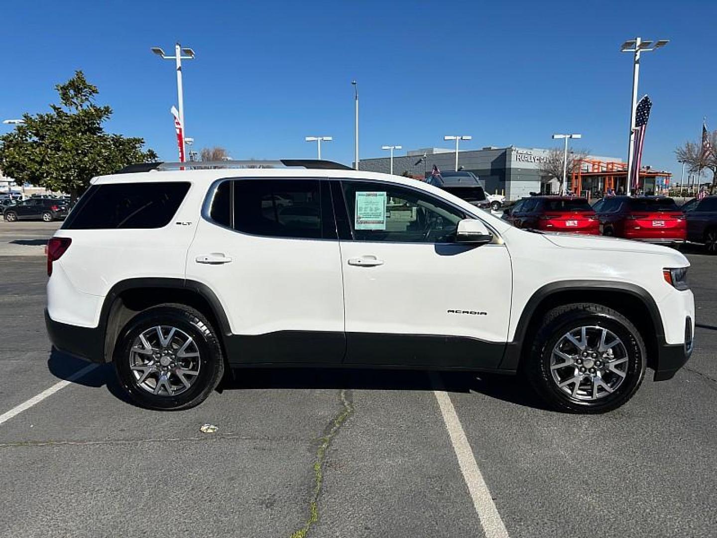 2023 WHITE GMC Acadia (1GKKNML42PZ) with an V6 3.6 Liter engine, Automatic 9-Spd transmission, located at 412 Auto Vista Drive, Palmdale, 93551, (661) 945-0620, 34.592636, -118.136681 - Photo#8