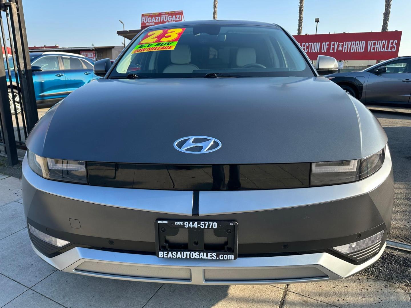 2023 Hyundai Ioniq 5 SEL AWD (KM8KNDAF3PU) with an ELECTRIC engine, 1A transmission, located at 744 E Miner Ave, Stockton, CA, 95202, (209) 944-5770, 37.956863, -121.282082 - PLUS TAXES AND FEES - Photo#2