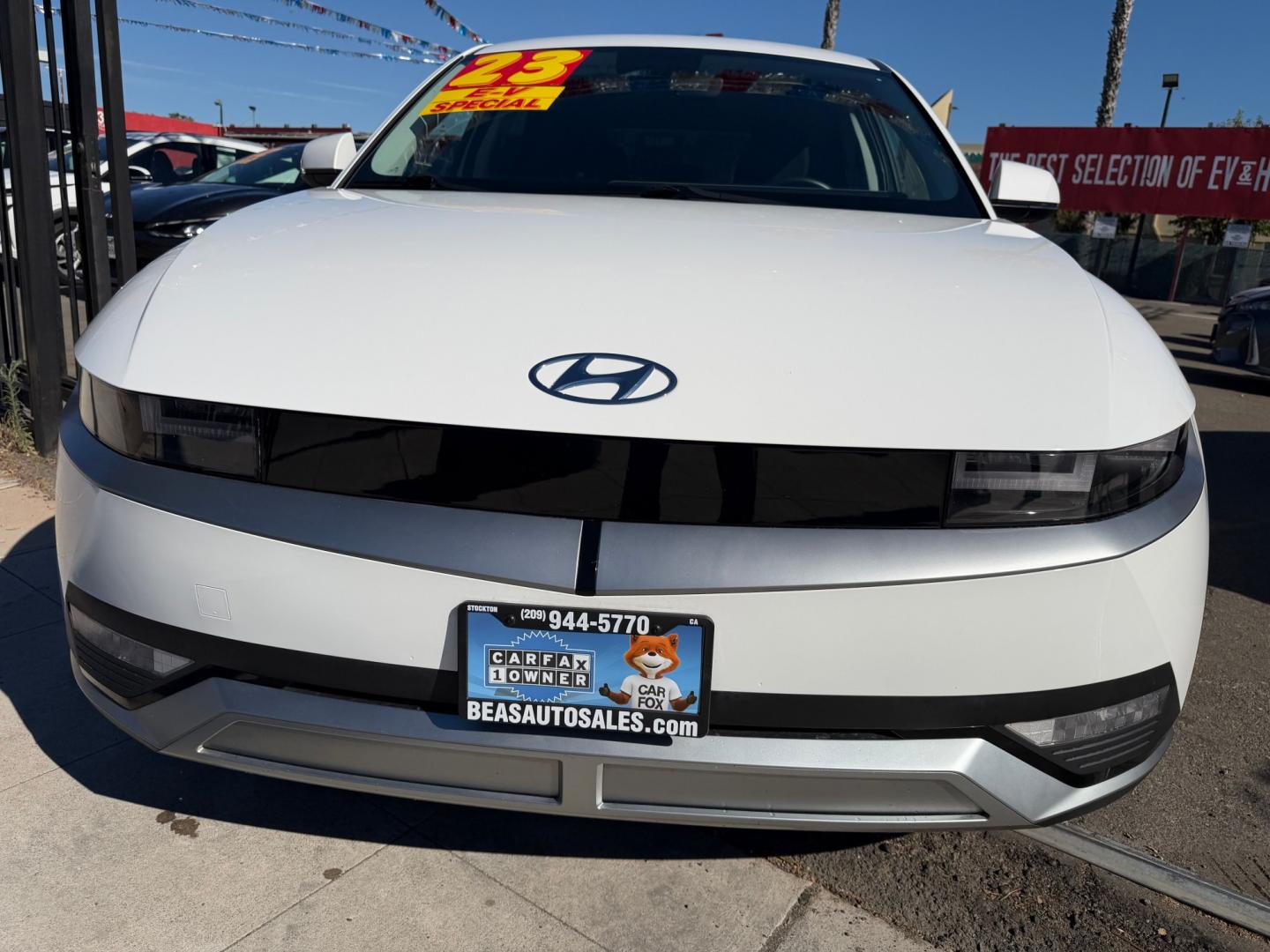 2023 Hyundai Ioniq 5 SE (KM8KM4AE5PU) with an ELECTRIC engine, 1A transmission, located at 744 E Miner Ave, Stockton, CA, 95202, (209) 944-5770, 37.956863, -121.282082- Photo#2