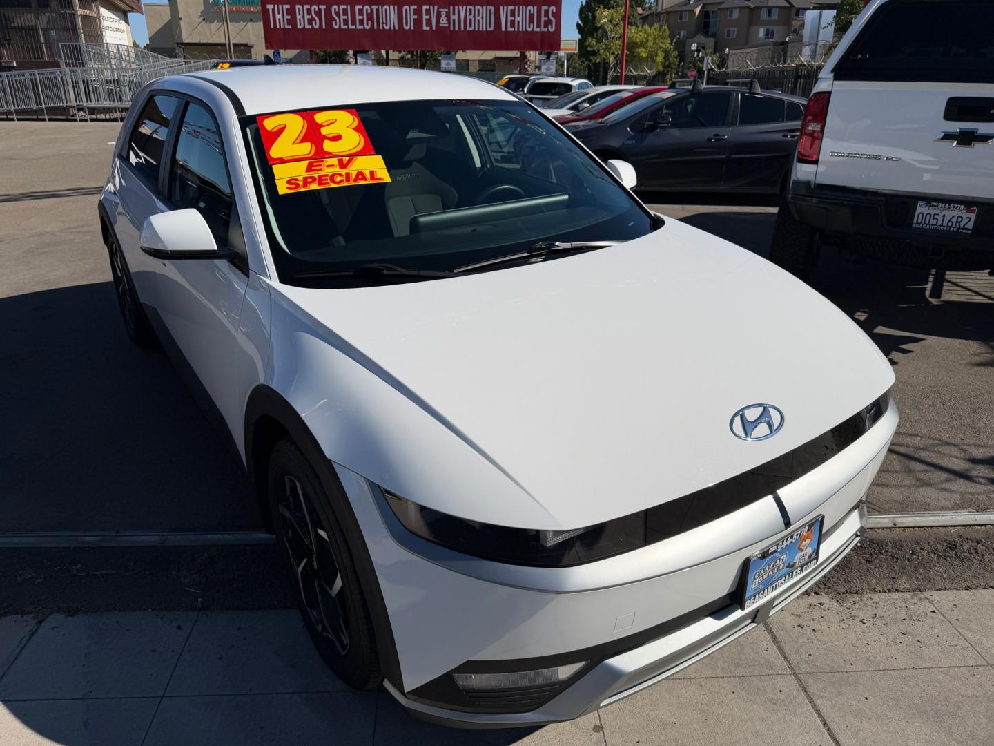2023 Hyundai Ioniq 5 SE (KM8KM4AE5PU) with an ELECTRIC engine, 1A transmission, located at 744 E Miner Ave, Stockton, CA, 95202, (209) 944-5770, 37.956863, -121.282082- Photo#1